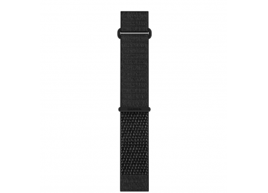 QuickFit 22 Watch Bands SHORT, BLACK COMFORTFIT FABRIC 010-14507-10
